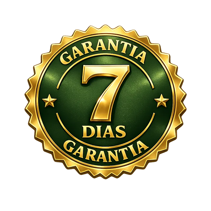 Selo de garantia de 7 dias
